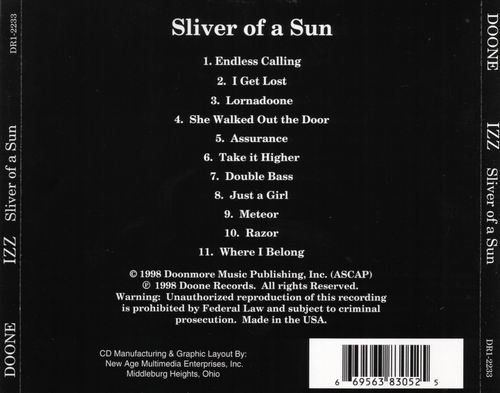IZZ - Sliver Of A Sun (1998)