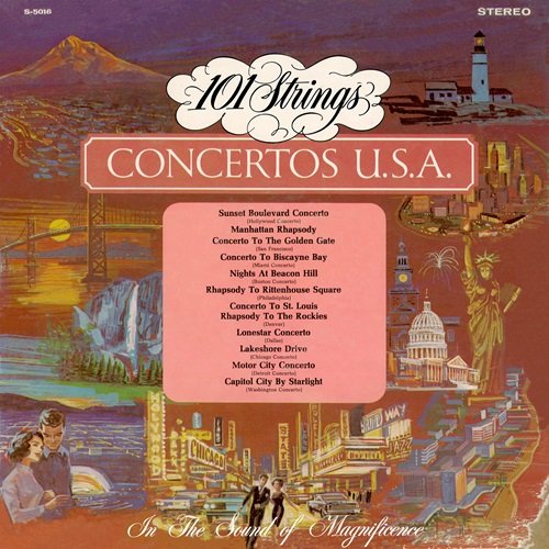 101 Strings Orchestra – Concertos U.S.A. (2021 Remaster from the Original Alshire Tapes) (1966) Hi-Res