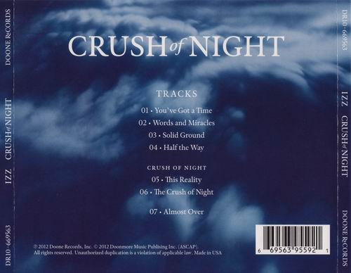 Izz - Crush Of Night (2012)