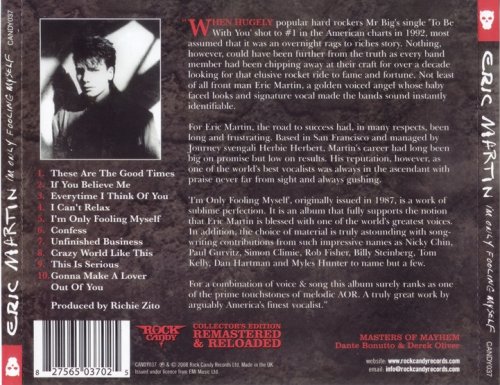 Eric Martin - I'm Only Fooling Myself (1987) [2008 Rock Candy Remastered]