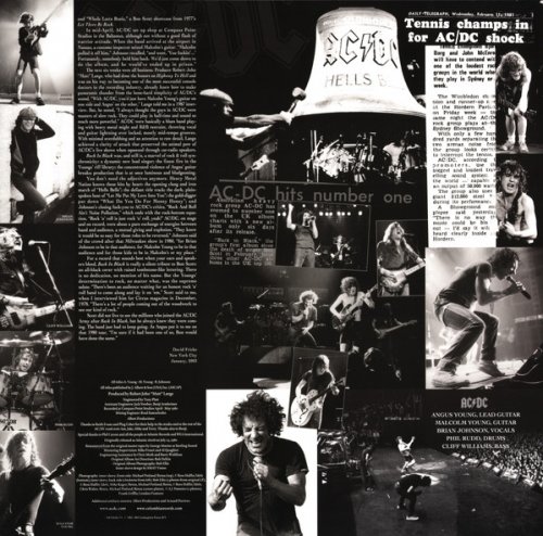 AC/DC - Back in Black (50th Anniversary Limited Edition Black and White) (2024) LP