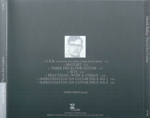 Derek Bailey - Pieces For Guitar (2002)