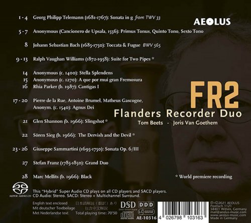 Flanders Recorder Duo - FR2 (2021) [Hi-Res]