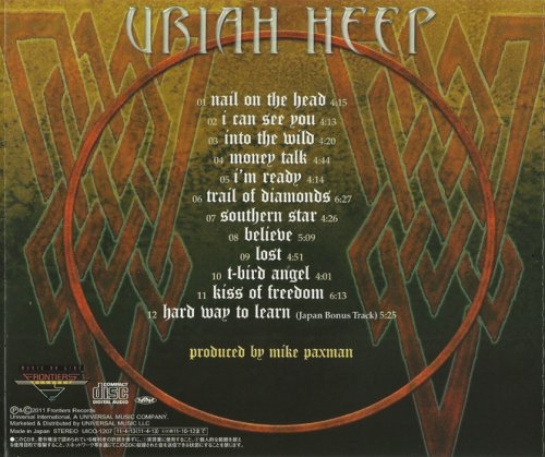 Uriah Heep - Into The Wild (2011) [Japanese Edition]