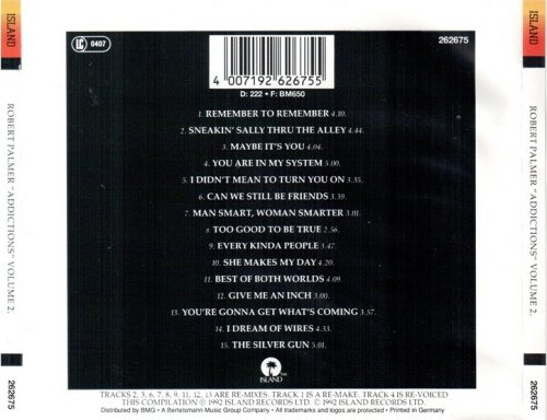 Robert Palmer - Addictions Volume II (1992)
