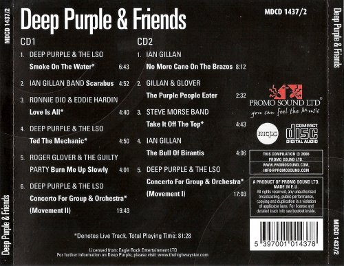 Deep Purple & Friends - Greatest Hits (2006) [2CD]