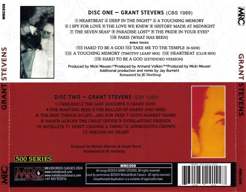 Grant Stevens - Grant Stevens 1989-1999 (2 CD) (2024)