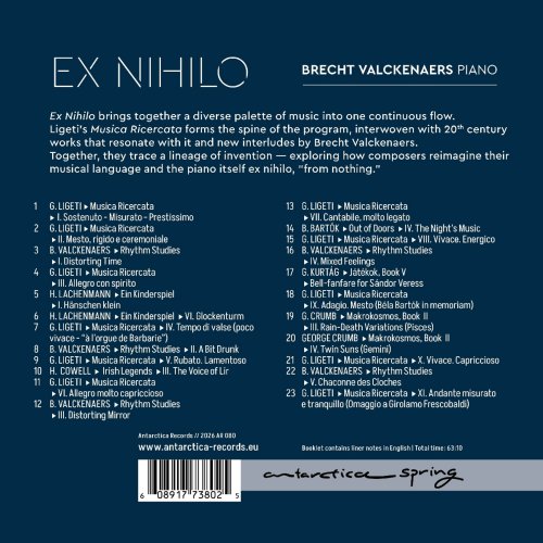 Brecht Valckenaers - Ex Nihilo (2026) [Hi-Res]