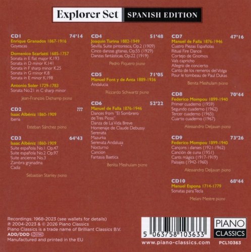 Jean-Francois Dichamp, Esteban Sánchez, Sebastian Stanley - Explorer Set: Spanish Edition (2026)
