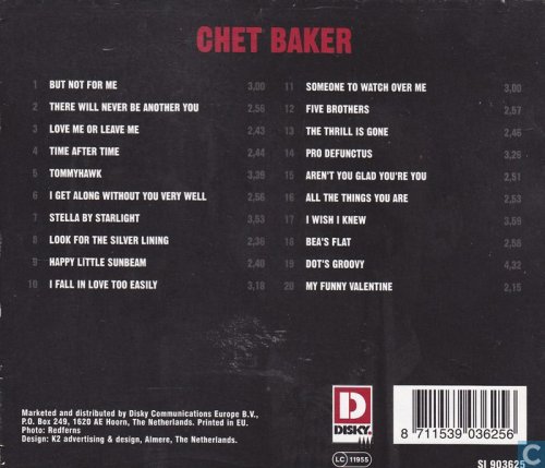 Chet Baker - Sings And Plays Jazz Standards (2006)
