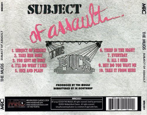 The Muggs - Subject Of Assault (1983) [2024 Remaster]