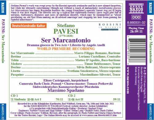 Massimo Spadano - Pavesi: Ser Marcantonio (2013)