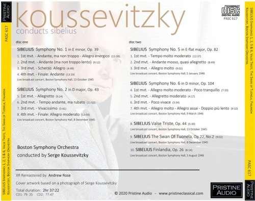 Serge Koussevitzky - Koussevitzky conducts Sibelius (1945-48) [2020]
