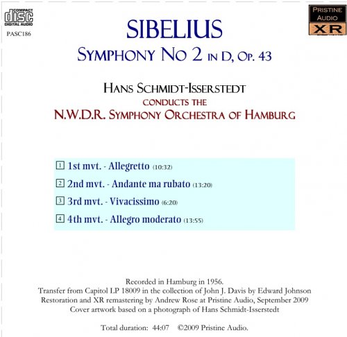 Hans Schmidt-Isserstedt - Sibelius Symphony No. 2 (1956) [2009]