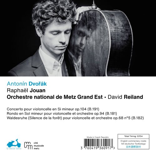 Raphaël Jouan, Orchestre National De Metz Grand Est, David Reiland - Dvořák: Cello Concerto (2026) [Hi-Res]
