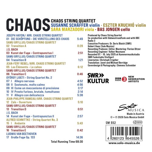 Chaos String Quartet - CHAOS (2026) [Hi-Res]