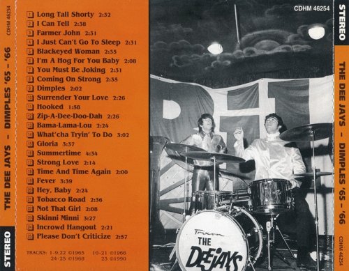 The Deejays - Dimples '65-'66 (1997)