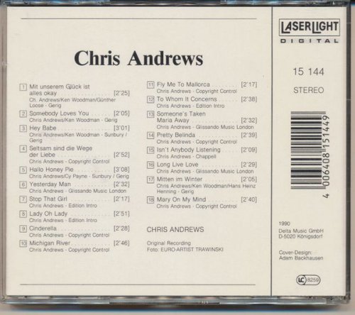 Chris Andrews - Die Superhits (1990)