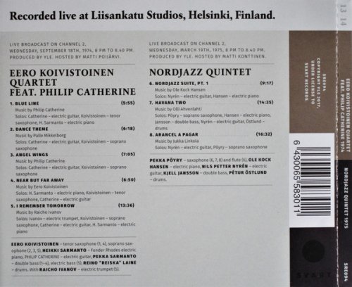 Eero Koivistoinen Quartet ,Philip Catherine, Nordjazz Quintet - Jazz Liisa Live In Studio 13 / 14 (2017)