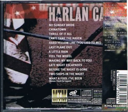 Harlan Cage - Forbidden Colors (1999) [Japanese Edition]