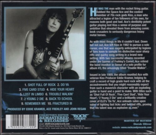 Ace Frehley - Trouble Walkin' (1989) [2013 Rock Candy Remastered]