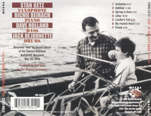 Stan Getz - My Foolish Heart: "Live" at the Left Bank (2000) CD Rip