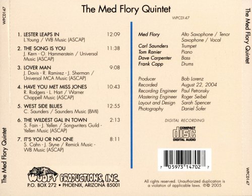 The Med Flory Quintet - Sunday Afternoons at the Lighthouse Cafe, Hermosa Beach (2005)