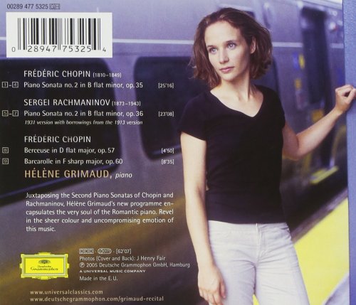 Hélène Grimaud - Chopin / Rachmaninov: Piano Sonatas (2005)
