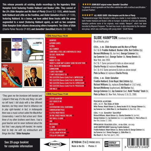 Slide Hampton Octet - Complete Studio Recordings (2015)