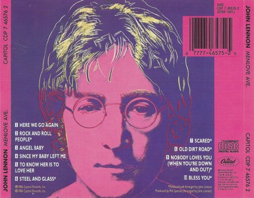 John Lennon - Menlove Ave. (1986)