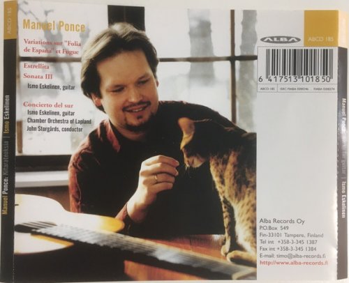 Ismo Eskelinen, Chamber Orchestra of Lapland, John Storgårds - Ponce: Works for Guitar (2003)