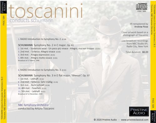 Arturo Toscanini - Schumann: Symphonies 2 & 3 'Rhenish' (1946/49) [2020]