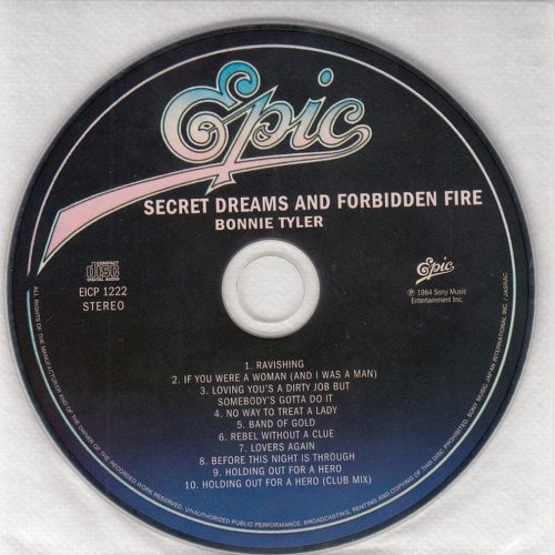Bonnie Tyler - Secret Dreams And Forbidden Fire (1986) [2009 Japanese Edition]