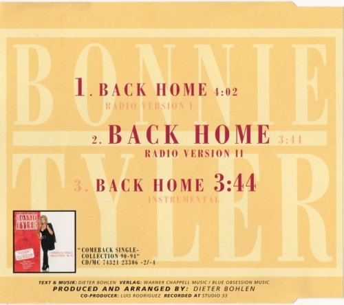 Bonnie Tyler - Back Home (1994)
