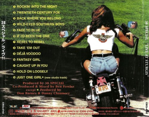 38 Special - Live At Sturgis (2000) [Japanese Edition]