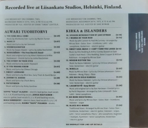 Alwari Tuohitorvi & Kirka & The Islanders - Pop Liisa Live In Studio 11 / 12 (2017)