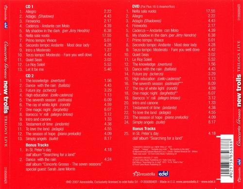 New Trolls - Concerto Grosso Trilogy Live (2007)