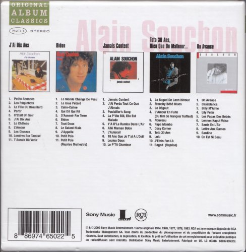 Alain Souchon - Original Album Classics (2009)