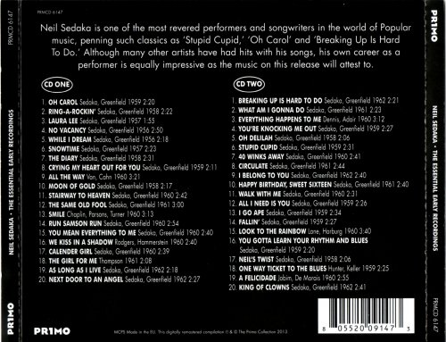 Neil Sedaka - The Essential Early Recordings (2013)