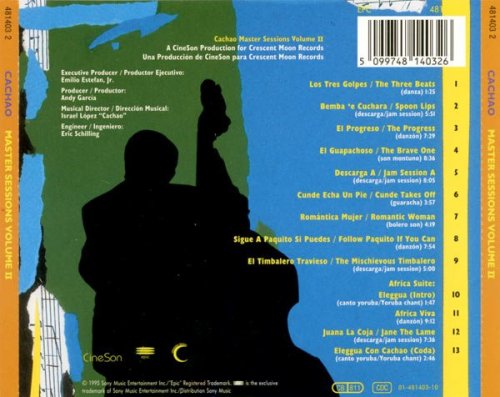 Cachao - Master Sessions, Vol.II (1995)