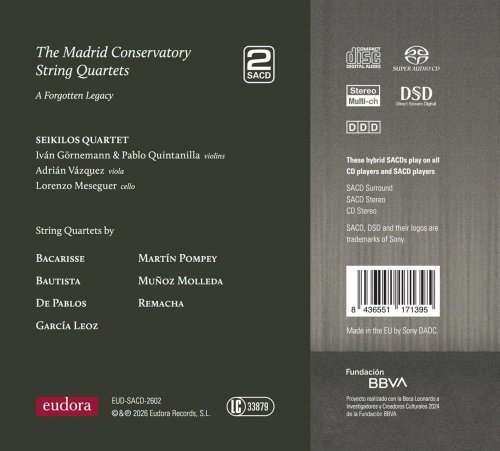Seikilos Quartet - The Madrid Conservatory String Quartets (2026) [Hi-Res]