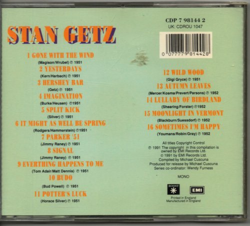 Stan Getz - The Best Of The Roost Years (1991)