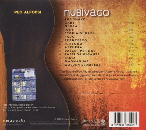 Peo Alfonsi - Nubivago (2020)