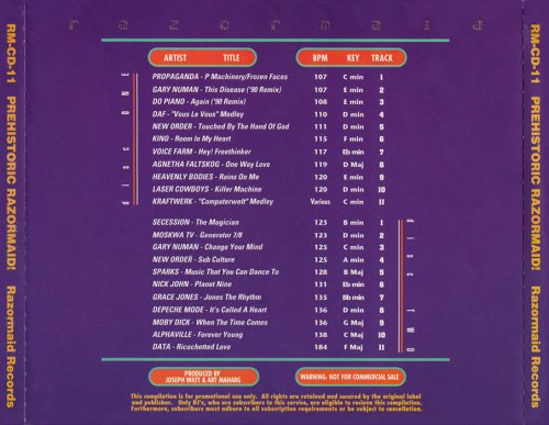 VA - Prehistoric Razormaid! (1990)