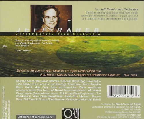 Jeff Raheb Contemporary Jazz Orchestra - Topaz Under Moon (2000)