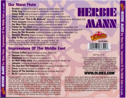 Herbie Mann - Our Mann Flute / Impressions Of The Middle East (2001)
