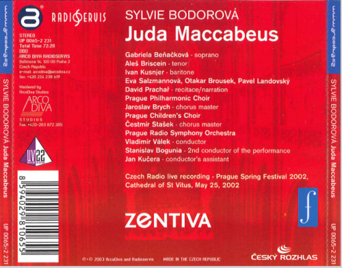 Vladimir Valek, Stanislav Bogunia - Bodorova: Juda Maccabeus (2012)