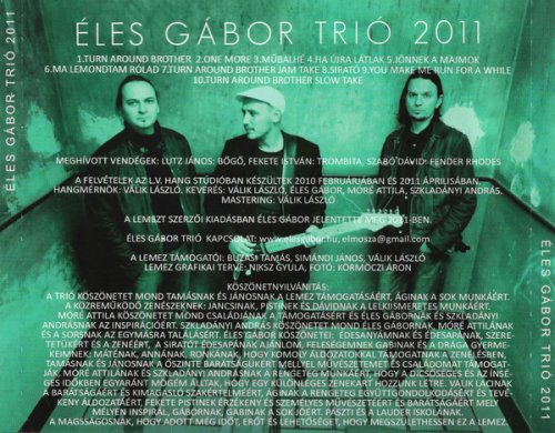 Éles Gábor Trió - 2011 (2011)