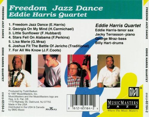 Eddie Harris Quartet - Freedom Jazz Dance (1997) CD Rip