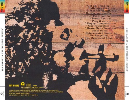 Bob Marley & The Wailers - Burnin' (1973) [2005 Japanese Edition]